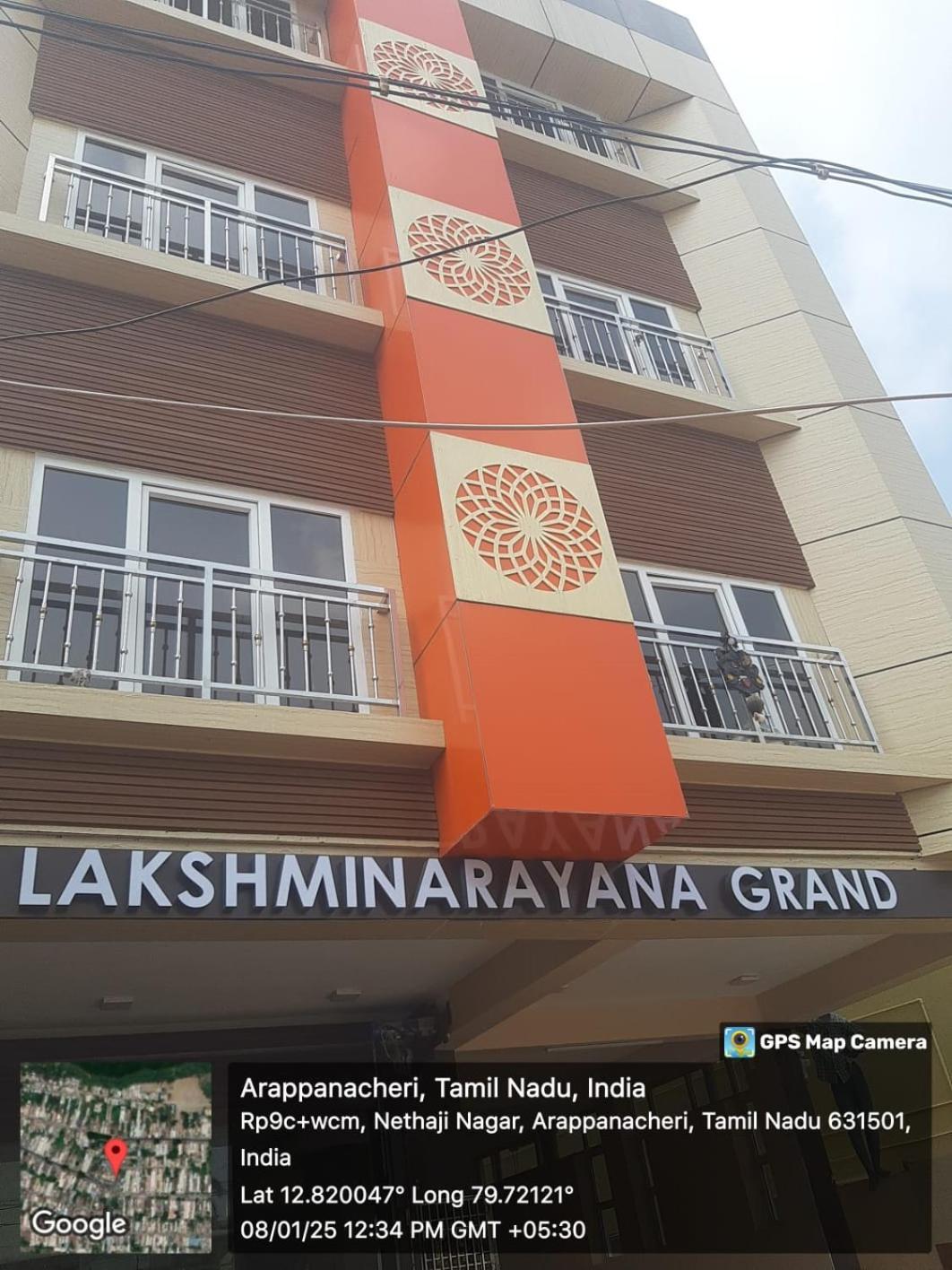 Lakshmi Narayana Grand Otel Kanchipuram Dış mekan fotoğraf